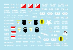 画像3: STAR DECALS[SD35-931] 1/35 ベトナム戦争の米空挺部隊 M113 ACAV デカールセット (3)