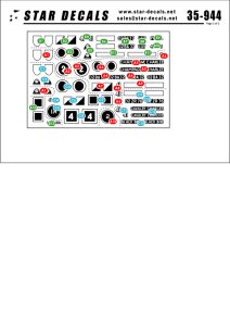 画像2: STAR DECALS[SD35-944]1/35　朝鮮戦争のセンチュリオンデカールセット (2)