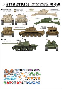 画像2: STAR DECALS[SD35-950]1/35　アフリカの戦争 #1. T-54B/T-55A/A34コメット (2)