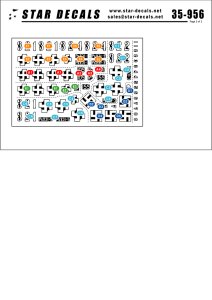 画像2: STAR DECALS[SD35-956]1/35　 第二次大戦のフィンランド軍戦車#1.T34,BA-20M (2)