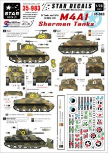 画像2: STAR DECALS[SD35-983]1/35　WWII米 イタリア戦線のM4A1シャーマン (2)