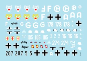 画像3: STAR DECALS[SD35-994]1/35　突撃砲#6. III号突撃砲F型 デカールセット (3)