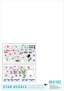 画像2: STAR DECALS[SD35-C1127]1/35 WWII米 北アフリカ'42-43 M4A1,プリースト etc. (2)