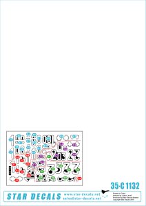 画像2: STAR DECALS[SD35-C1131]1/35 ダニューブ作戦のT-54/55 プラハ1968 (2)