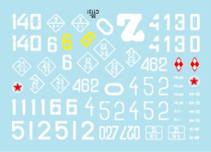 画像3: STAR DECALS[SD35-C1131]1/35 ダニューブ作戦のT-54/55 プラハ1968 (3)