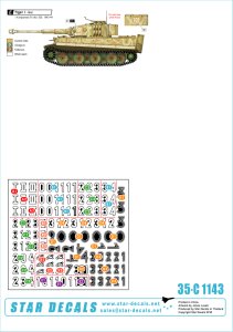 画像2: STAR DECALS[SD35-C1143]1/35 WWII独 第505重戦車大隊 ティーガーI初期/中期 #1 (2)