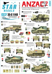 画像1: STAR DECALS[SD35-C1148]1/35 WWII英連邦 アンザック軍 #2 (1)