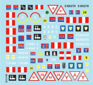 画像3: STAR DECALS[SD35-C1149]1/35 WWII英 王立砲兵隊 イタリア1943-45 (3)