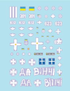 画像2: STAR DECALS[SD72-A1164]1/72 現用 ウクライナの戦争＃21 ウクライナ軍の大口径自走砲/ロケット砲 2S1グヴォズジーカ/2S9ノナ/2S19ムスタ-S/TOS-1A/BM-21グラード(2022-2024年) (2)