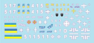 画像2: STAR DECALS[SD72-A1165]1/72 現用 ウクライナの戦争＃22 ウクライナ軍のT-72B1/T-72B3 2016年型(2022-2024年) (2)