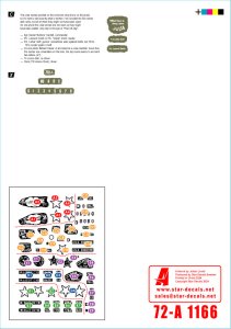 画像3: STAR DECALS[SD72-A1166]1/72 WWII アメリカ ヨーロッパのM4A3(76)シャーマン 1944-45年 第25/第37/第761/第778戦車大隊 サンダーボルト/クールスタッズ・インク/カウンターアタック/ビリーボーイ (3)