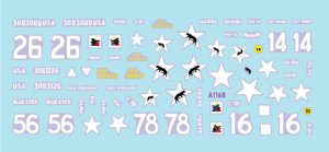 画像2: STAR DECALS[SD72-A1168]1/72 WWII アメリカ 「ザ・スーパー6」ヨーロッパの第6機甲師団＃2 1944-45年 第15/第68/第69戦車大隊 M4突撃戦車編 M4 105mm/M4A3E2ジャンボ (2)