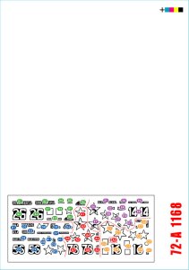 画像3: STAR DECALS[SD72-A1168]1/72 WWII アメリカ 「ザ・スーパー6」ヨーロッパの第6機甲師団＃2 1944-45年 第15/第68/第69戦車大隊 M4突撃戦車編 M4 105mm/M4A3E2ジャンボ (3)