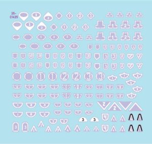 画像2: STAR DECALS[SD35-C1425]1/35 現用 イスラエル 汎用マーキング集＃1 戦車/戦闘車両/自走砲用旅団/部隊識別マーキング (2)