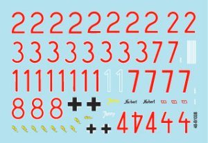 画像3: STAR DECALS[SD48-B1008]1/48 独 アフリカンタイガース チュニジアでのタイガー 1942〜43 第501重戦車大隊及び第10装甲師団 (3)