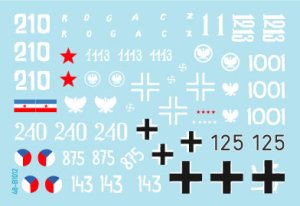 画像3: STAR DECALS[SD48-B1012]1/48 WWII 露/ソ T-34-85中戦車 諸外国のT-34-85 ドイツ鹵獲戦車 ポーランド ユーゴスラビア チェコ赤軍 (3)
