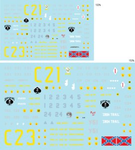 画像3: STAR DECALS[SD72-A1018]1/72 米海兵隊のM48A3後期型 ベトナム戦 第1戦車大隊 (3)
