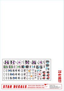 画像2: STAR DECALS[SD72-A1027]1/72 WWII 独 イタリア戦線のドイツ戦車＃7 パンターA型及びパンターG型 (2)