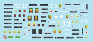 画像3: STAR DECALS[SD72-A1029]1/72 仏 ベトナム戦争 第一次インドシナ戦争でのフランス極東派遣軍 ＃2 (3)