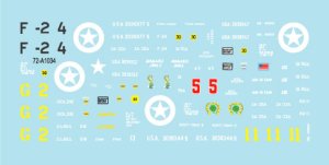 画像3: STAR DECALS[SD72-A1034]1/72 WWII 米 M4A1シャーマンD-デイ75周年スペシャル フランス ノルマンディー1944年 (3)