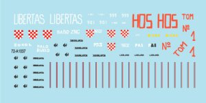 画像3: STAR DECALS[SD72-A1037]1/72 現用 バルカン半島 クロアチア陸軍＃1 祖国戦争でのT-34/85戦車 (3)