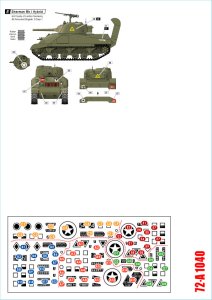 画像2: STAR DECALS[SD72-A1040]1/72 WWII ブリティッシュシャープシューターズ D-ディ75周年スペシャル シャーマンMkII/ファイアフライMkV他 (2)