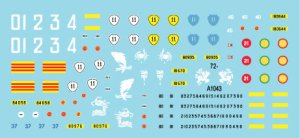 画像3: STAR DECALS[SD72-A1043]1/72 ARVN＃2 南ベトナム陸軍所属のM113 (3)