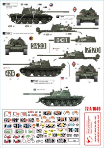 画像3: STAR DECALS[SD72-A1049]1/72 現代 露/ソ 冷戦時代のT-55A ソビエト及びワルシャワ機構 (3)