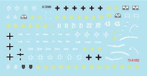 画像3: STAR DECALS[SD72-A1052]1/72 WWII バルカン半島WWII＃2 第7SS義勇山岳師団「プリンツオイゲン」所属のAFV ユーゴスラビア (3)