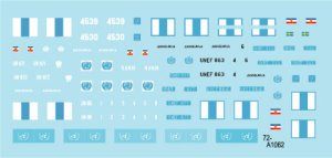画像2: STAR DECALS[SD72-A1062]1/72 現用 中東/欧 中東での平和維持軍 スエズ シナイ ガザ地区のUNEF ユーゴスラビアとスウェーデン軍車両 (2)