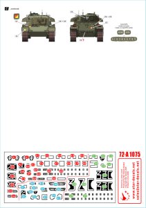 画像2: STAR DECALS[SD72-A1075]1/72 ベトナム戦争 ベトナムでのオーストラリア軍♯1 センチュリオンMk5 (2)