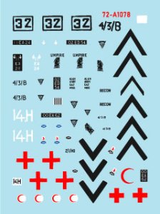 画像2: STAR DECALS[SD72-A1078]1/72 現用 デザートストーム＃2 湾岸戦争でのFV432 1990〜91 (2)