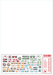 画像2: STAR DECALS[SD72-A1081]1/72 WWII 仏 フランス軍M4A2シャーマン ノルマンディーからパリへ 1944〜45 (2)