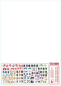 画像2: STAR DECALS[SD72-A1084]1/72 WWII 独 パンツァーインデザート＃1 ドイツI号戦車A型 (2)