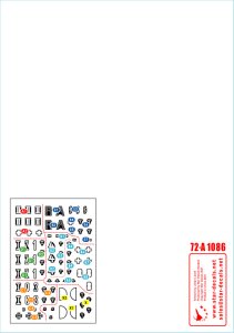 画像2: STAR DECALS[SD72-A1086]1/72 WWII 独 パンツァーインデザート＃3 北アフリカでのII号戦車A〜C型 (2)