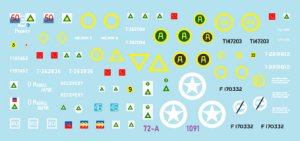 画像3: STAR DECALS[SD72-A1091]1/72 WWII 米/英 イタリアでの南アフリカ陸軍戦車とAFV シャーマンMkIIA ファイアフライVC シャーマンMkV AOP M3A1スカウトカー ハンバーSC (3)