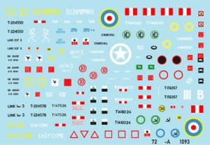 画像3: STAR DECALS[SD72-A1093]1/72 WWII 英 イタリアでのイギリス軍シャーマン シャーマンMkIIA(76mm) シャーマンMkIII シャーマンMkIIIDD (3)
