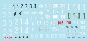 画像3: STAR DECALS[SD72-A1095]1/72 WWII 独 ドイツ国防軍タイガーI 第502重戦車大隊＃1 タイガー初期/初期/中期型 (3)