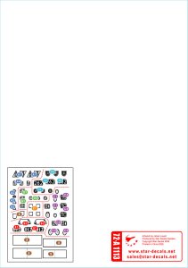 画像3: STAR DECALS[SD72-A1113]1/72 現用 ウクライナの戦争＃2 ウクライナ軍の装甲戦闘車輌 BRDM-2 BMP-1P BMP-2(2022年) (3)