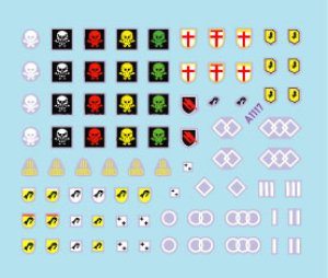 画像2: STAR DECALS[SD72-A1117]1/72 WWII ドイツ 突撃砲部隊＃2 突撃砲大隊の汎用マーキング＃2 (2)