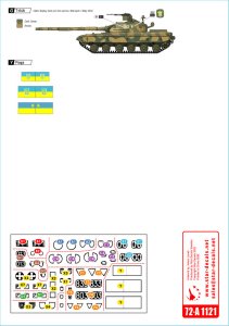 画像2: STAR DECALS[SD72-A1121]1/72 現用 ウクライナの戦争＃4 ウクライナ軍のT-64戦車 T-64A T-64B T-64BV T-64BM"ブラート"(2022年) (2)