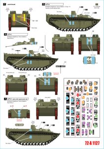 画像2: STAR DECALS[SD72-A1127]1/72 WWII アメリカ 太平洋戦線 硫黄島の戦い アメリカ海兵隊LVT-4アムトラック水陸両用車 (2)