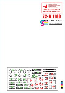 画像3: STAR DECALS[SD72-A1180]1/72 WWII アフリカのフランス軍戦闘車両＃5 第1胸甲騎兵連隊/第2アフリカ騎兵連隊のM4A4シャーマン 1943/44年 (3)