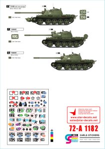 画像3: STAR DECALS[SD72-A1182]1/72 現用 アンゴラ内戦＃2 MPLA/FAPLAのT-54B/T-55/T-55A/T-55AM戦車 1970-80年代 (3)