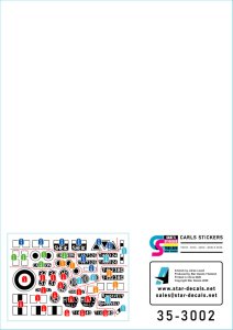 画像3: STAR DECALS[SD35-3002]1/35 WWII イギリス イタリア戦線の英軍シャーマンMk.IIA/Mk.III戦車 2 RTR/ロイヤル・スコッツ・グレイズ/44 RTR/46 RTR/第3CLY (3)