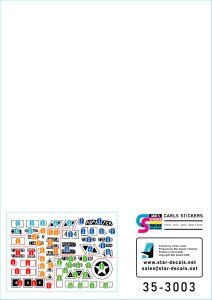 画像3: STAR DECALS[SD35-3003]1/35 WWII イギリス 1944年フランスの英軍シャーマン戦車 Mk.VCファイアフライ/Mk.Iハイブリッド/Mk.II/Mk.III (3)