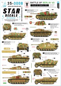 画像1: STAR DECALS[SD35-3008]1/35 WWII ドイツ ベルリンの戦い'45＃4 ベルリン郊外の突撃砲とSd.Kfz.251 (1)
