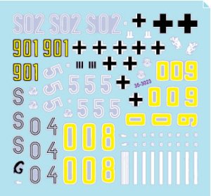 画像2: STAR DECALS[SD35-3023]1/35 WWII ドイツ 指揮戦車＃7 武装親衛隊のタイガーI/タイガーII指揮戦車 (2)