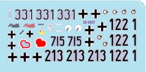 画像2: STAR DECALS[SD35-3037]1/35 WWII ドイツ イタリア戦線のヘルマン・ゲーリング師団 マーダーII/III号戦車M/N型/IV号戦車G/H型 (2)