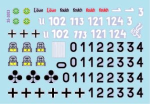 画像2: STAR DECALS[SD35-3053]1/35 WWII ドイツ イタリア戦線の駆逐戦車 ナースホルン/マーダーIII H/エレファント 第525重戦車駆逐大隊/第653重戦車駆逐大隊/第171戦車駆逐大隊 (2)